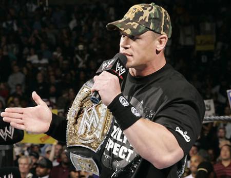 JOHN CENA CHAMPION DE RAW